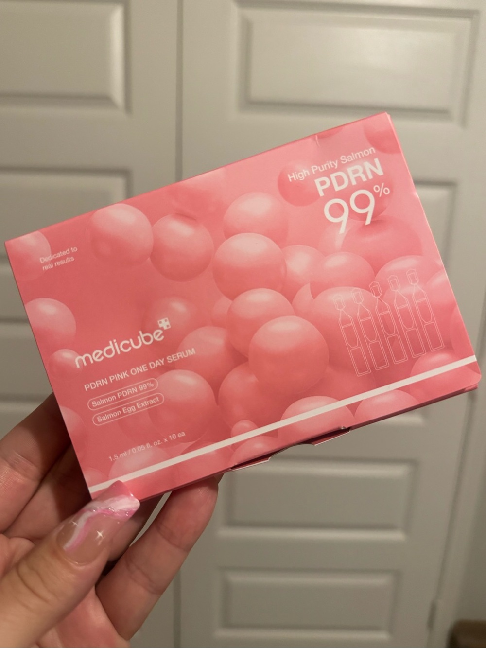 Medicube PDRN Pink One Day Serum - Pink